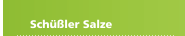 Schüßler Salze 